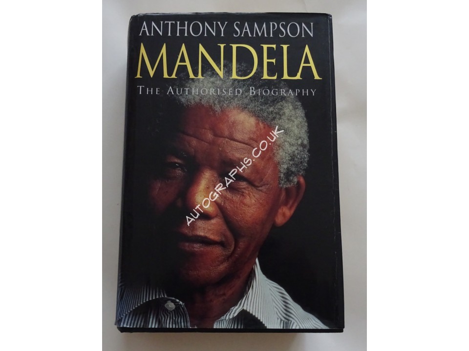 Nelson Mandela 'Mandela' authentic genuine signed book. COA UACC Nelson Mandela 'Mandela' authentic genuine signed book. COA UACC