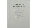 Nelson Mandela authentic genuine signed book. COA UACC Nelson Mandela authentic genuine signed book. COA UACC