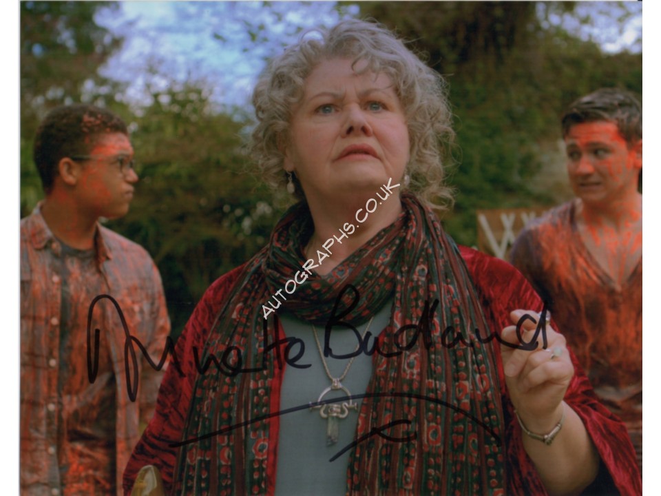 Annette Badland genuine signed authentic signature photo. COA UACC
