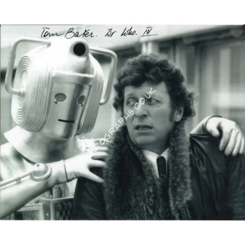 Tom Baker Doctor Who authentic genuine signed photo 3. COA UACC