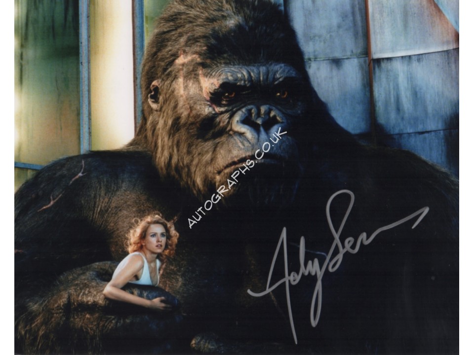 Andy Serkis King Kong genuine authentic genuine signed photo. COA UACC