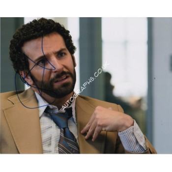 Bradley Cooper American Hustle authentic genuine signed photo. COA UACC