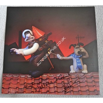 Nick Park Wallace and Gromit authentic genuine signed image 2. COA UACC