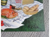 Beryl Cook artist authentic genuine signed image. COA UACC Beryl Cook artist authentic genuine signed image. COA UACC