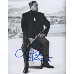 Lawrence Makoare Mr Kill James Bond authentic genuine signed image. COA UACC