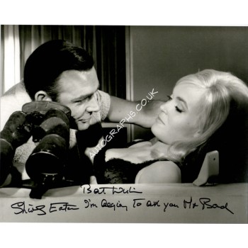 Shirley Eaton Goldfinger authentic genuine signed Photo. COA UACC