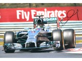 Nico Rosberg Mercedes F1 genuine signed authentic photo. COA UACC