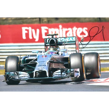 Nico Rosberg Mercedes F1 genuine signed authentic photo. COA UACC