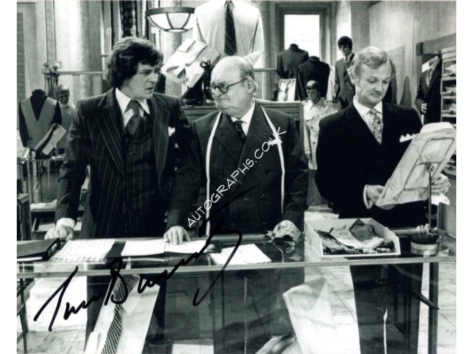 Trevor Bannister Being Served genuine signed authentic signature photo. COA UACC