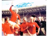 Geoff Hurst WC1966 genuine signed authentic signature photo. COA UACC
