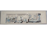 The Fosdyke Saga Bill Tidy cartoon strip signed genuine authentic. COA UACC The Fosdyke Saga Bill Tidy cartoon strip signed genuine authentic. COA UACC