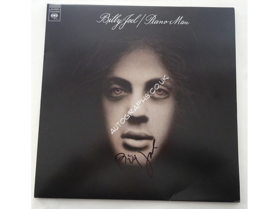 Billy Joel Piano Man music genuine signed authentic signature vinyl album. COA UACC Billy Joel Piano Man music genuine signed authentic signature vinyl album. COA UACC