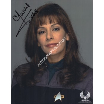 Star Trek Marina Sirtis signed original genuine autograph authentic photo 2. COA UACC