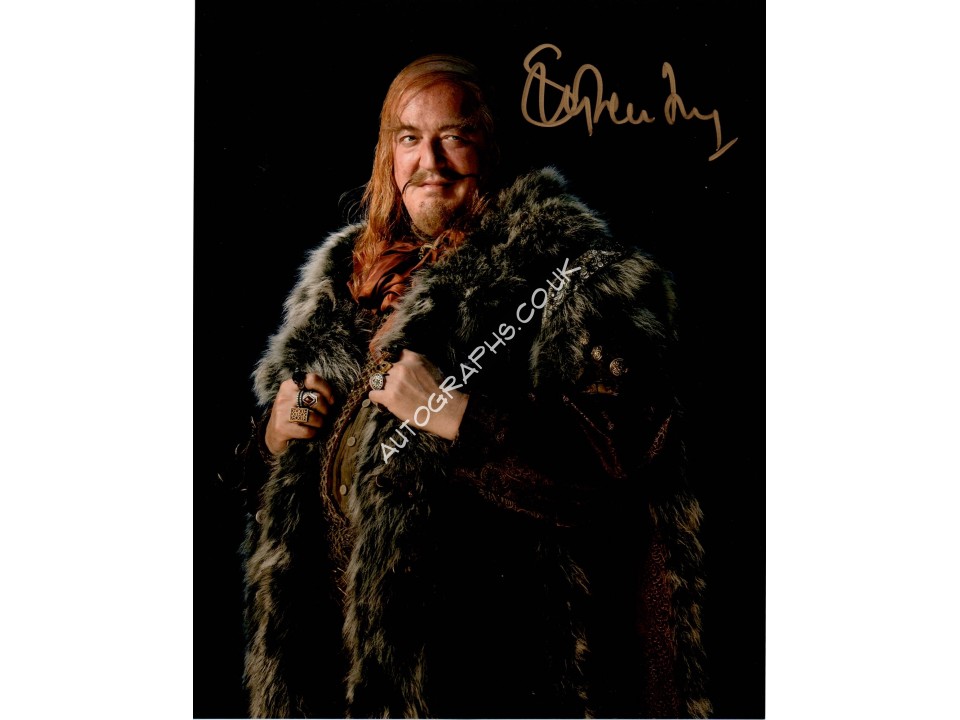 Stephen Fry Harry Potter genuine signed authentic signature photo 4. COA UACC