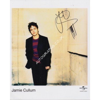 Jamie Cullum music signed original genuine autograph authentic photo. COA UACC