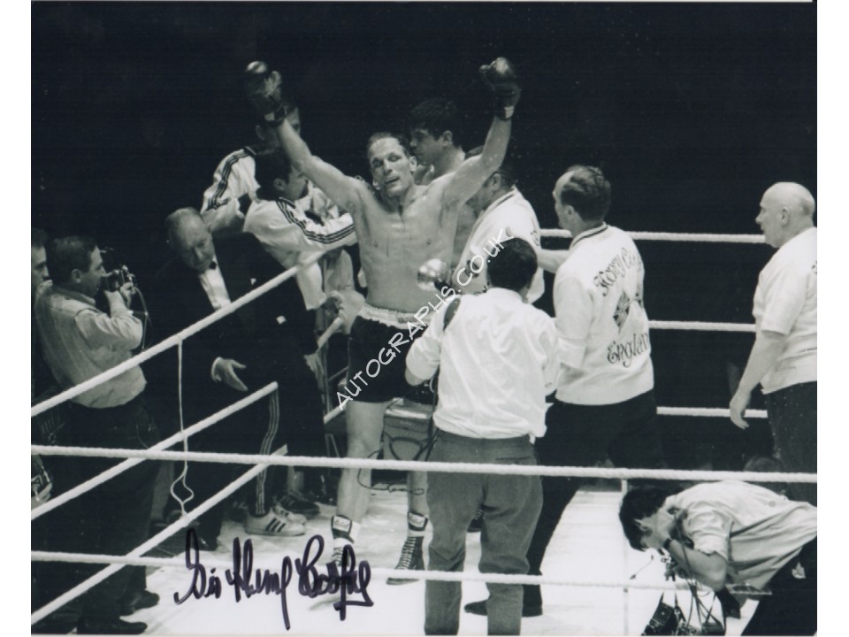 Henry Cooper Boxing authentic genuine signed autograph photo 12. COA UACC Henry Cooper Boxing authentic genuine signed autograph photo 12. COA UACC