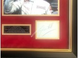 Graham Hill F1 Lotus authentic signed genuine signature photo display. COA UACC