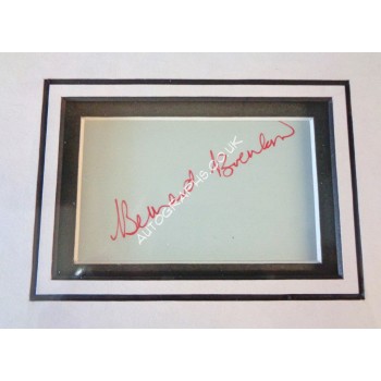 Bernard Bresslaw Carry On signed authentic genuine signature autograph. COA UACC