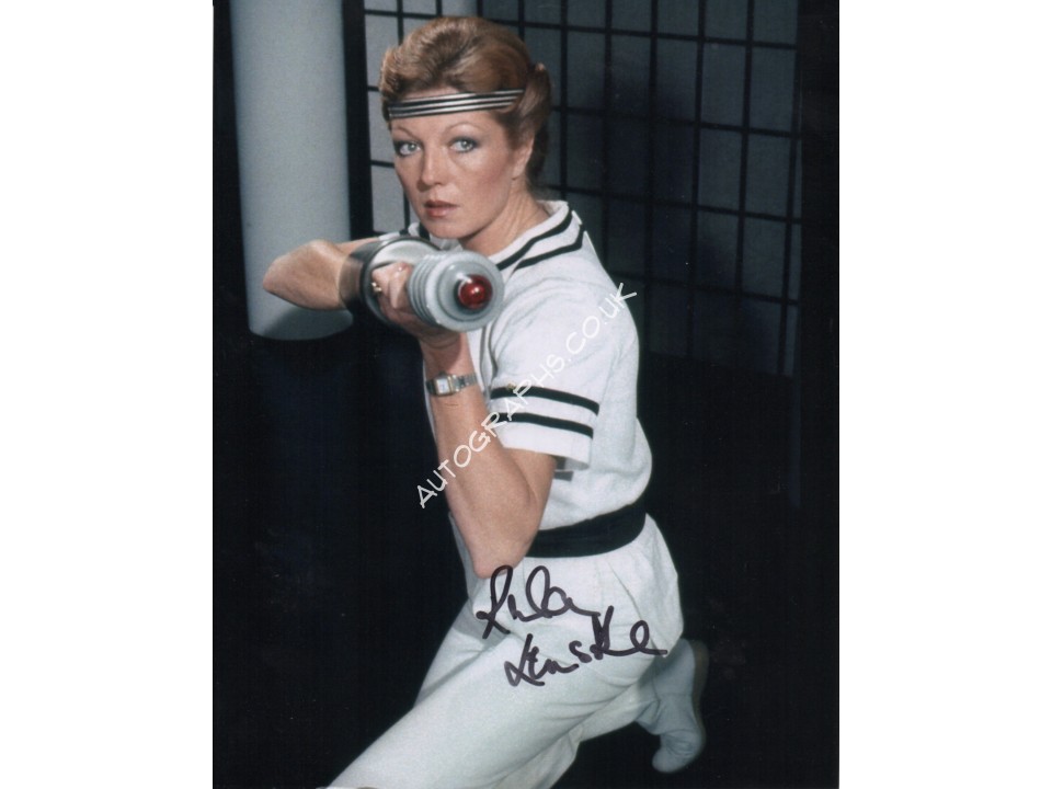 Rula Lenska Doctor Who authentic genuine signed autograph photo. COA UACC
