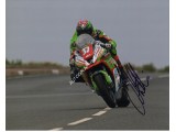James Hillier Superbikes TT IOM authentic signed autograph photo. COA UACC