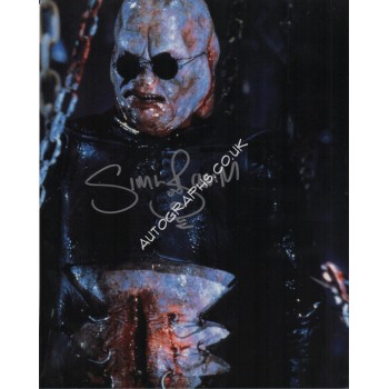 Simon Bamford Hell Raiser authentic genuine signed autograph photo. COA UACC