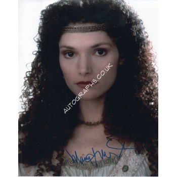 Mary Elizabeth Mastrantonio signed authentic autograph photo. COA UACC
