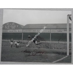 Les Allen football Tottenham Hotspurs authentic genuine signed photo. COA UACC