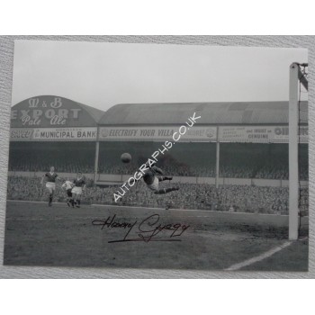 Les Allen football Tottenham Hotspurs authentic genuine signed photo. COA UACC