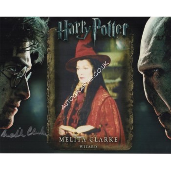 Melita Clarke Harry Potter authentic genuine signed autograph photo. COA UACC