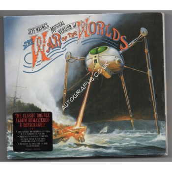 Jeff Wayne signed CD authentic genuine signed autograph. COA UACC Jeff Wayne signed CD authentic genuine signed autograph. COA UACC