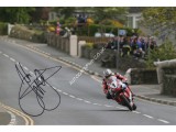 John McGuinnness IOM TT authentic autograph signed photo. COA UACC