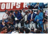 Dan Gurney Ford LeMans genuine signed authentic signature photo. COA UACC Dan Gurney Ford LeMans genuine signed authentic signature photo. COA UACC