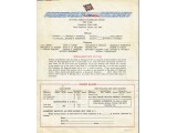 Jean Pierre Wimille Signed Invitation Fold Out 1936