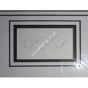 Billie Whitelaw authentic signed genuine autograph photo display. COA UACC