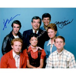 Happy Days Winkler Marrion Ross authentic signed autograph signature photo. COA UACC