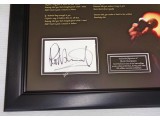 Rod Stewart Reason to Believe music authentic signed genuine signature display. COA UACC