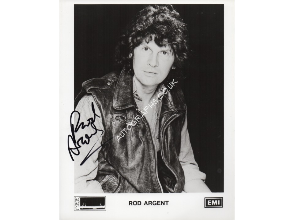 Rod Argent music authentic signed genuine signature autograph CD. COA UACC