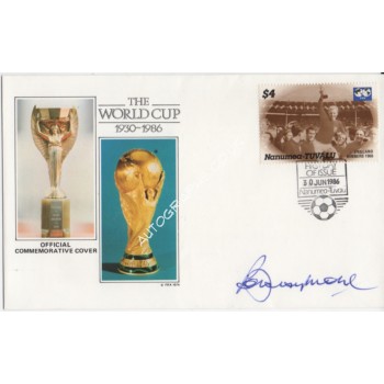 Bobby Moore WC 1966 authentic signed genuine autograph signature TUVALU DC. COA UACC