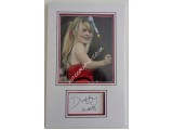 Duffy music Rock Ferry signed authentic signature autograph photo display. COA UACC
