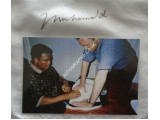 Muhammad Ali Boxing signed authentic signature autograph trunks photo +. COA UACC Muhammad Ali Boxing signed authentic signature autograph trunks photo +. COA UACC