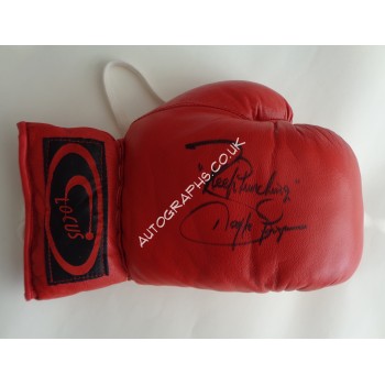 Barry McGuigan Boxing signed authentic signature autograph glove. COA UACC