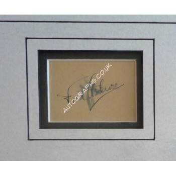 Fred Astaire genuine authentic autograph signed signature. COA UACC