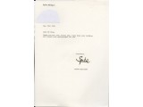 Spike Milligan comedy authentic signed genuine signature autograph. COA UACC