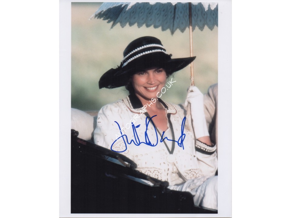 Julia Ormond signed authentic genuine signature photo. COA UACC