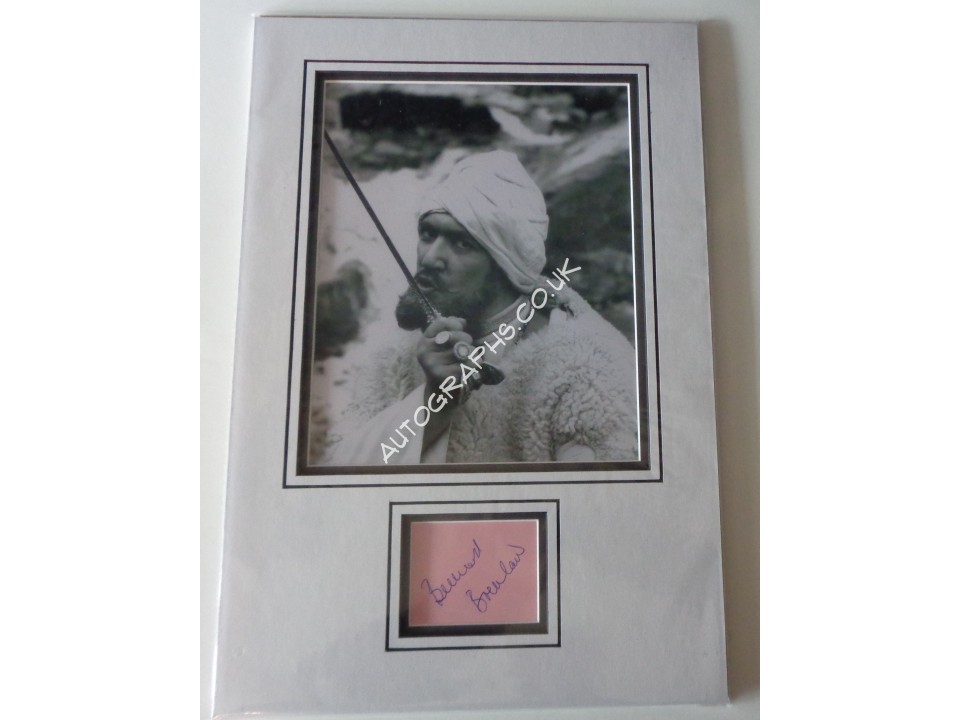Bernard Bresslaw Carry On signed authentic genuine signature autograph. COA UACC Bernard Bresslaw Carry On signed authentic genuine signature autograph. COA UACC
