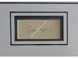 George Eyston Speed records authentic signed autograph page display. COA UACC