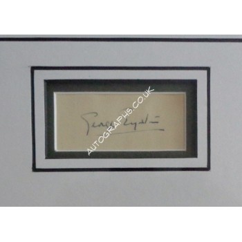 George Eyston Speed records authentic signed autograph page display. COA UACC George Eyston Speed records authentic signed autograph page display. COA UACC
