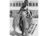 James Bond Alison Worth signed authentic genuine photo. COA UACC