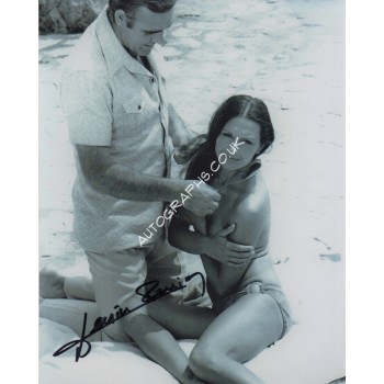 Denise Perrier James Bond signed authentic genuine photo. COA UACC