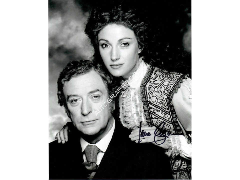 Jane Seymour Jack the Ripper authentic genuine autograph photo. COA UACC Jane Seymour Jack the Ripper authentic genuine autograph photo. COA UACC